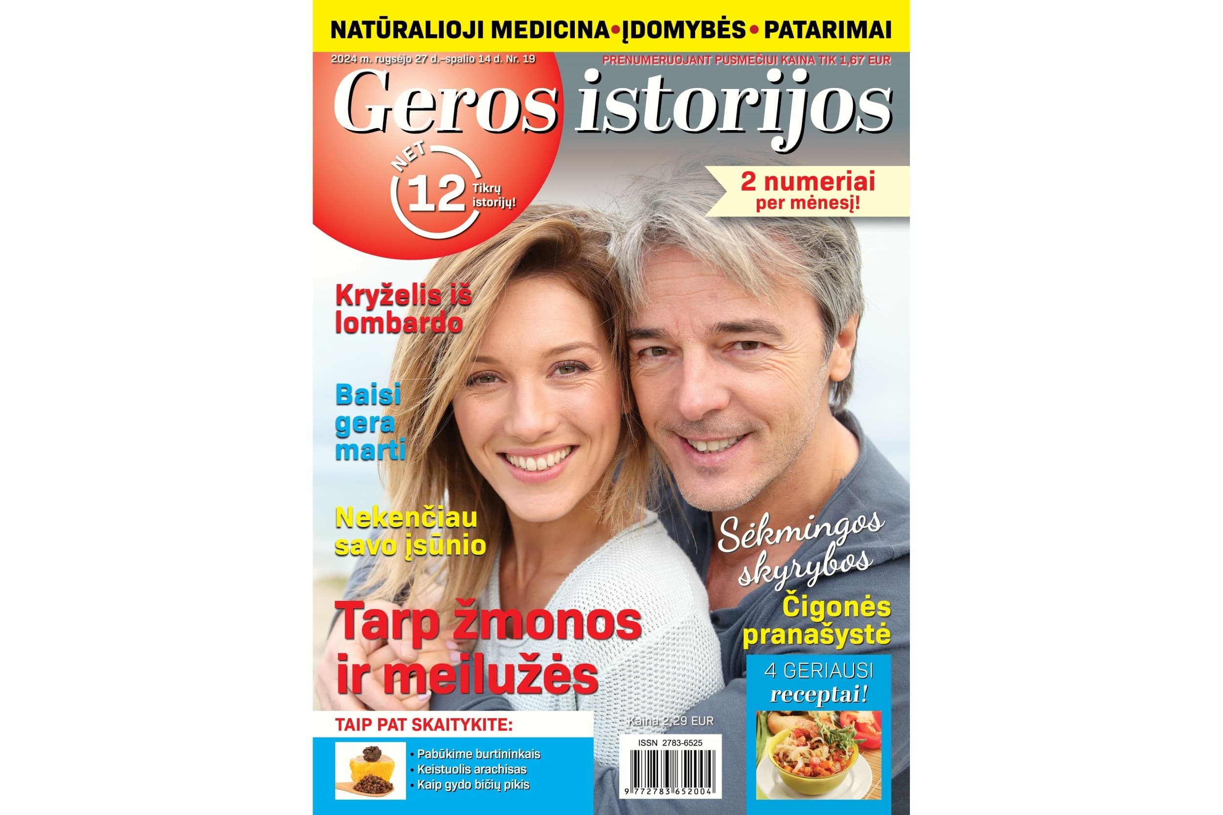 „Geros istorijos“ prenumerata (12 mėn.) | Laisvalaikio Dovanos
