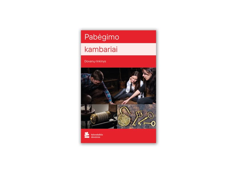 Dovanų rinkinys „Pabėgimo kambariai“