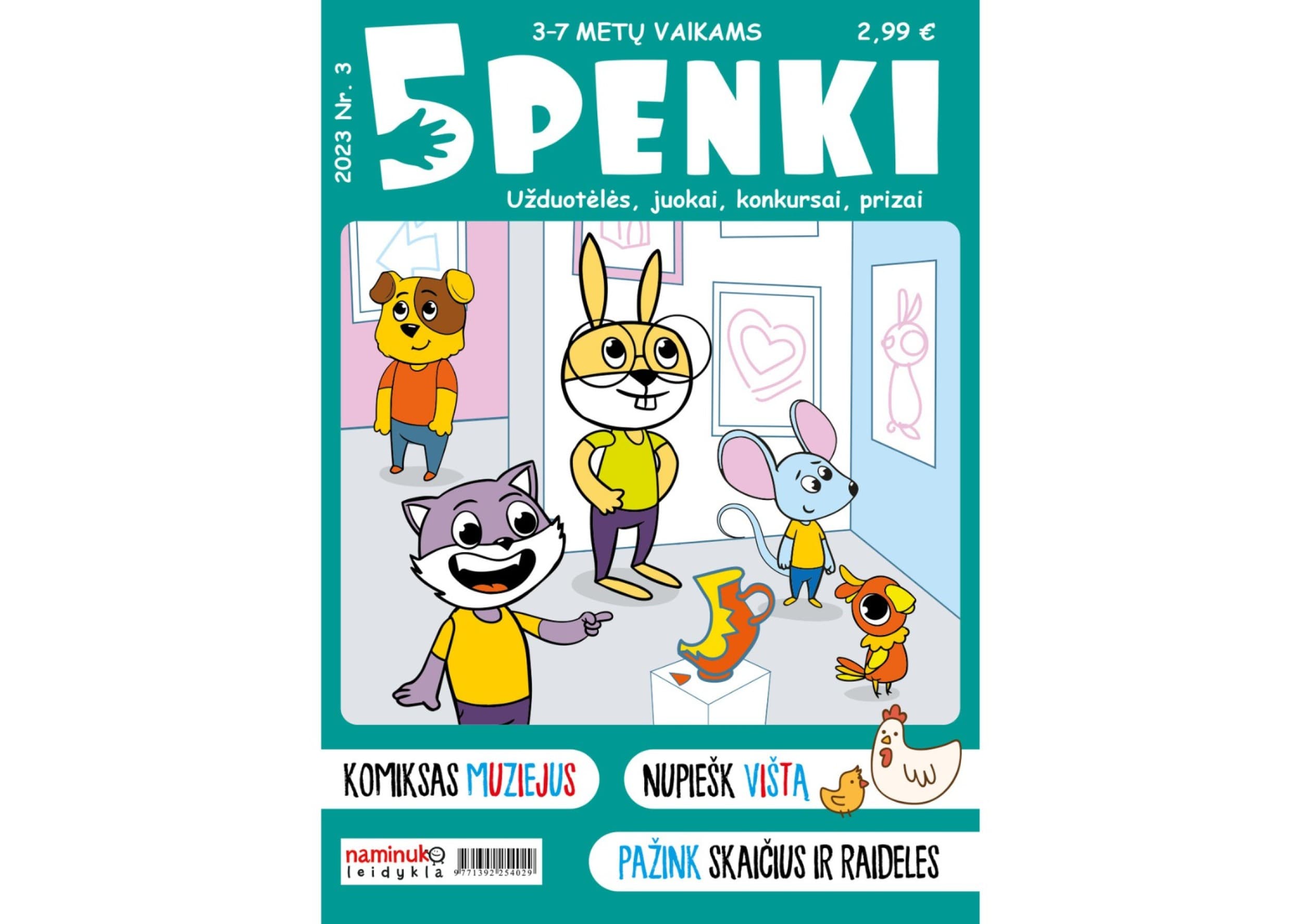 Žurnalo „Penki“ prenumerata (12 mėn.) | Laisvalaikio Dovanos