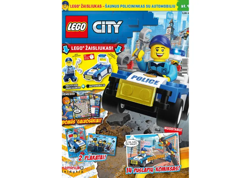 Žurnalo „LEGO City“ prenumerata (6 mėn.)