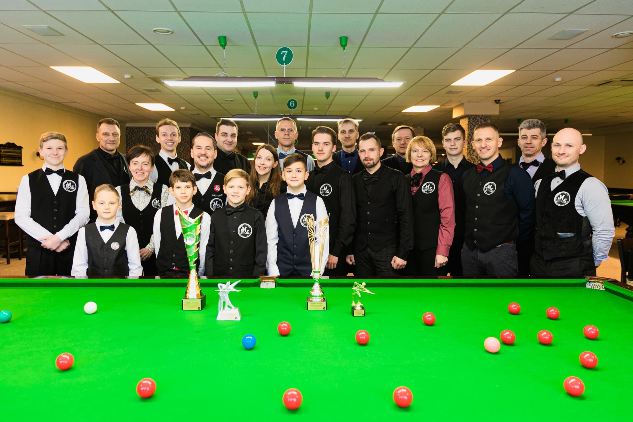 Individuali angliškojo biliardo (snooker) treniruotė