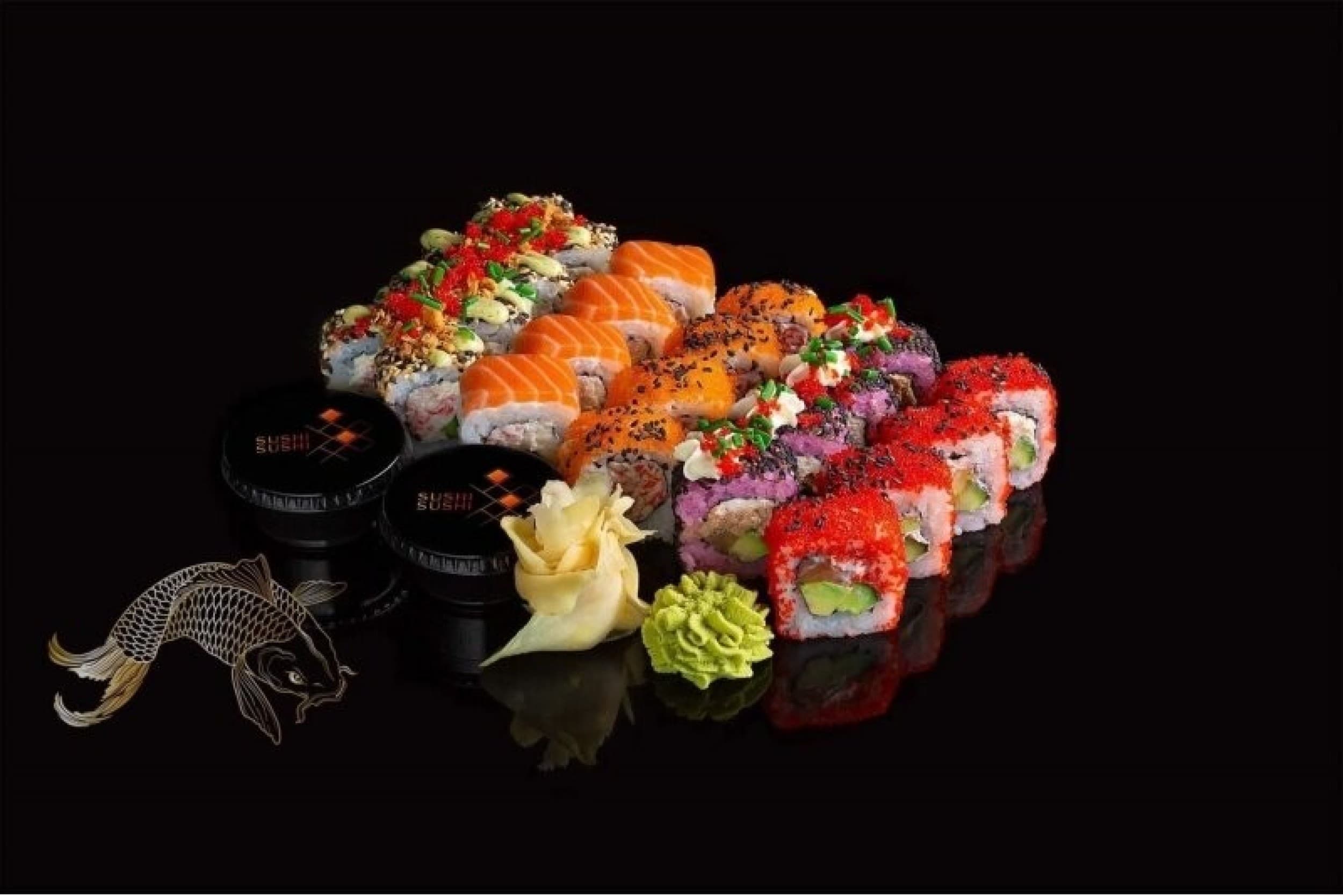 24 vnt. sushi rinkinys restorane „Sushi Sushi“ | Laisvalaikio Dovanos
