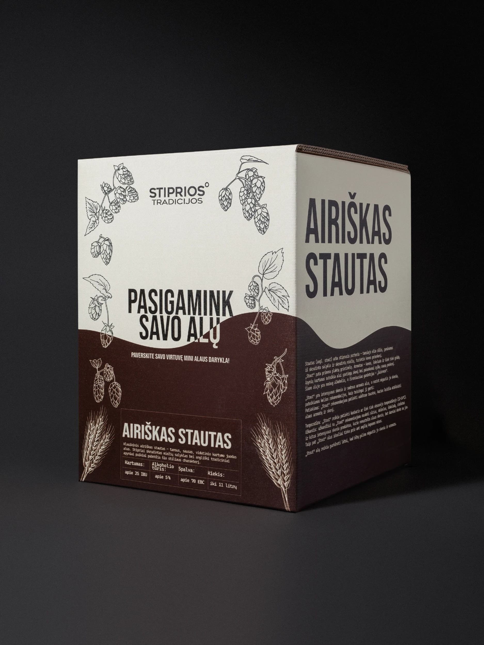 Alaus gaminimo rinkinys „Stautas“ | Laisvalaikio Dovanos