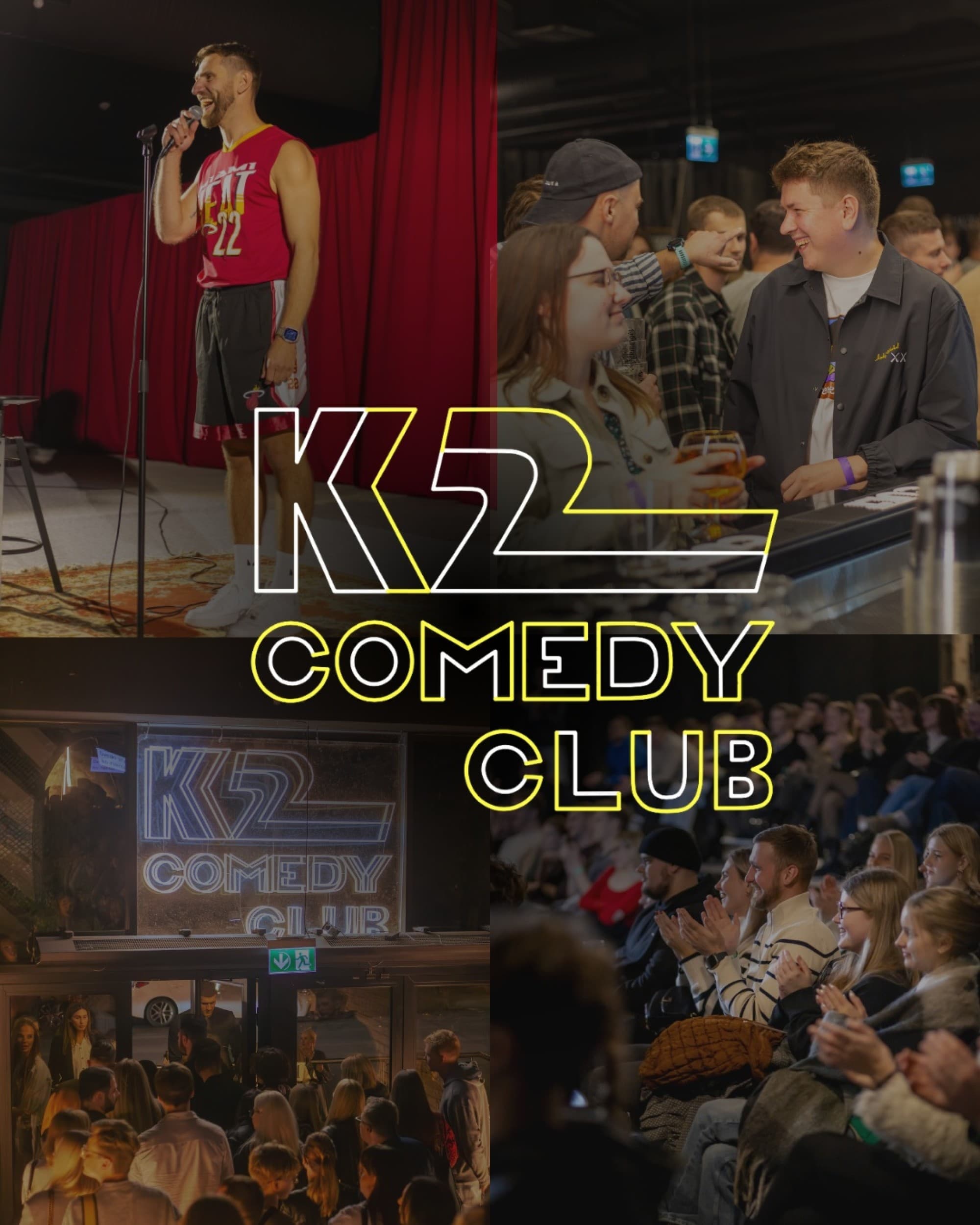 Apsilankymas „K2 Comedy“ Open Mic pasirodyme | Laisvalaikio Dovanos