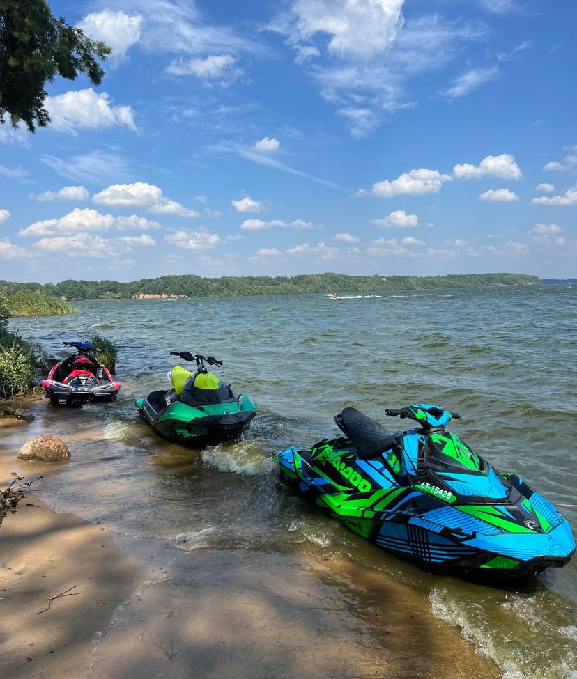 Pasiplaukiojimas „SPARK TRIXX“ čipuotu vandens motociklu (10 min.)