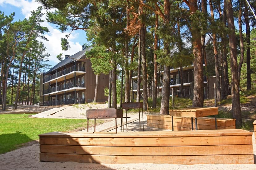 Vasaros poilsis FORUS apartamentuose 1-4 asm. Šventojoje