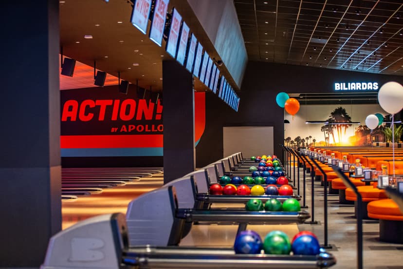 Boulingo žaidimas 6 asm. „ACTION! by Apollo“ Klaipėdoje