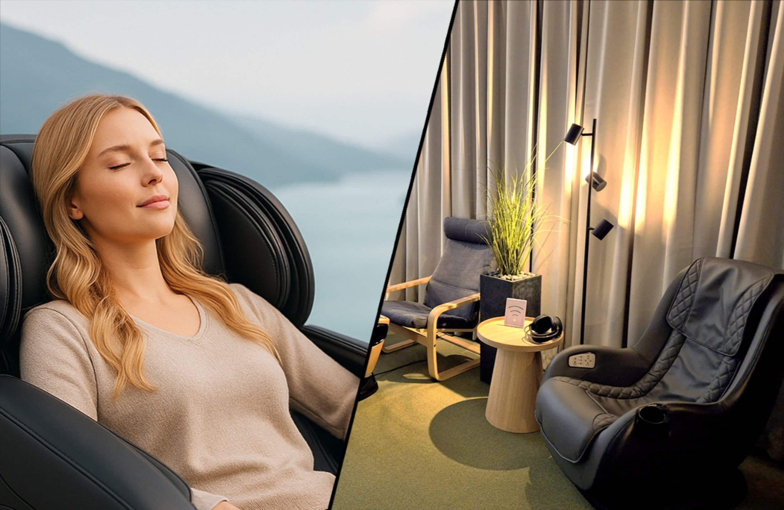 COMBO pasiūlymas „RoboSPA“: atsipalaidavimo erdvė + sensorinė kelionė | Laisvalaikio Dovanos