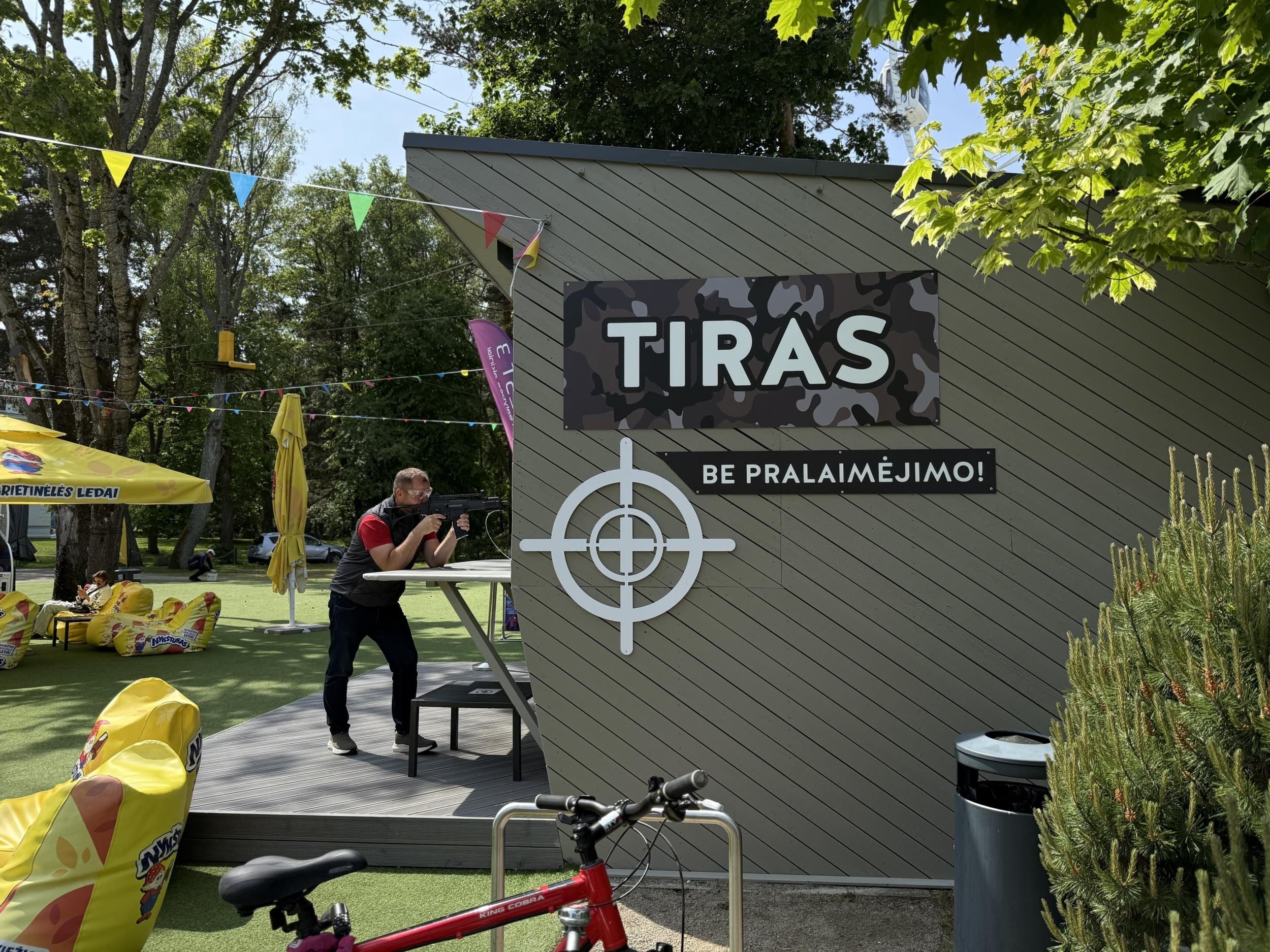 Tiras be pralaimėjimo „Palangos vasaros parke“ (10 šūvių) | Laisvalaikio Dovanos
