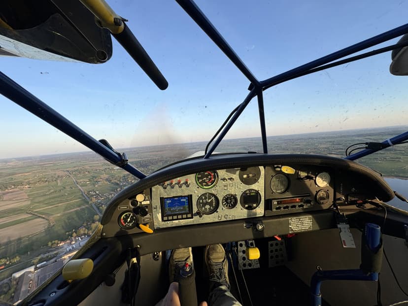 Skrydis į 1 km aukštį su „Prienų aeroklubu“