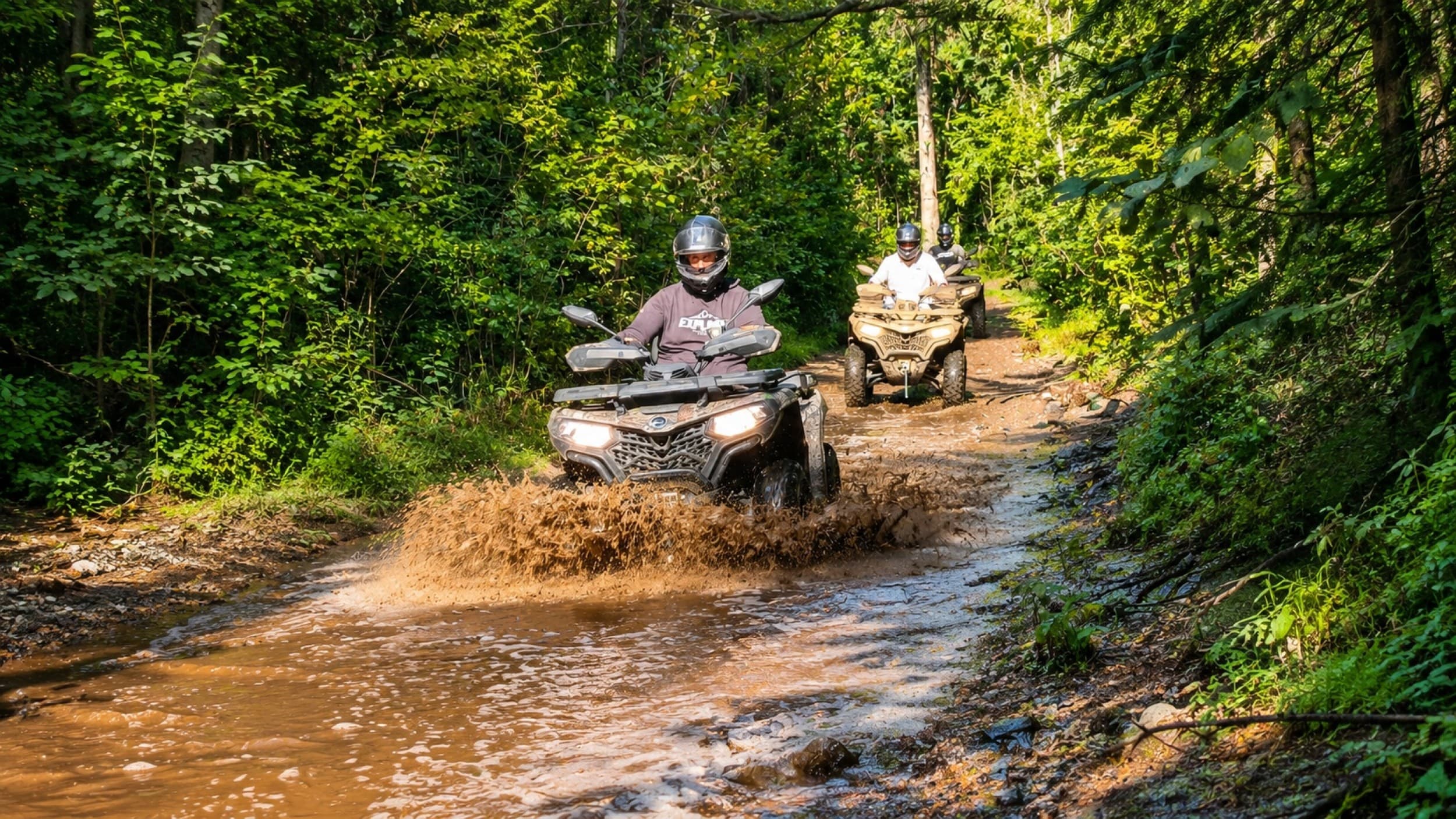 Keturračių safaris Vilniaus apylinkėse su „MotoBoris“ (30 min.)
