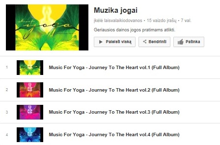 youtube joga