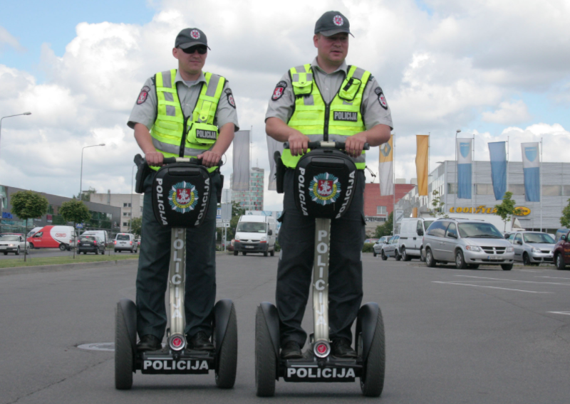 segway policininkams